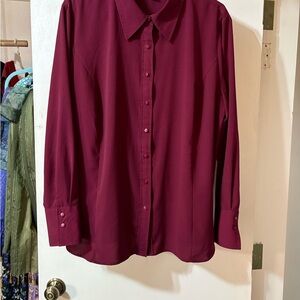 east5th Burgundy Button-Up Shirt